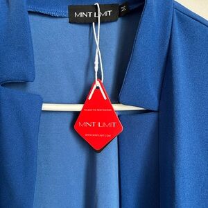 Women's Elegant Blue Blazer